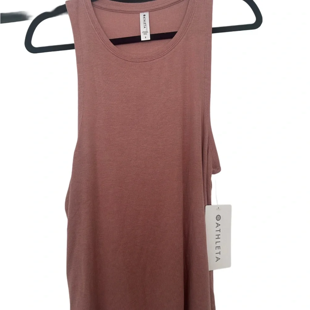 NWT Athleta Well Rested Rib Sleep Tank - Picture 3 of 6